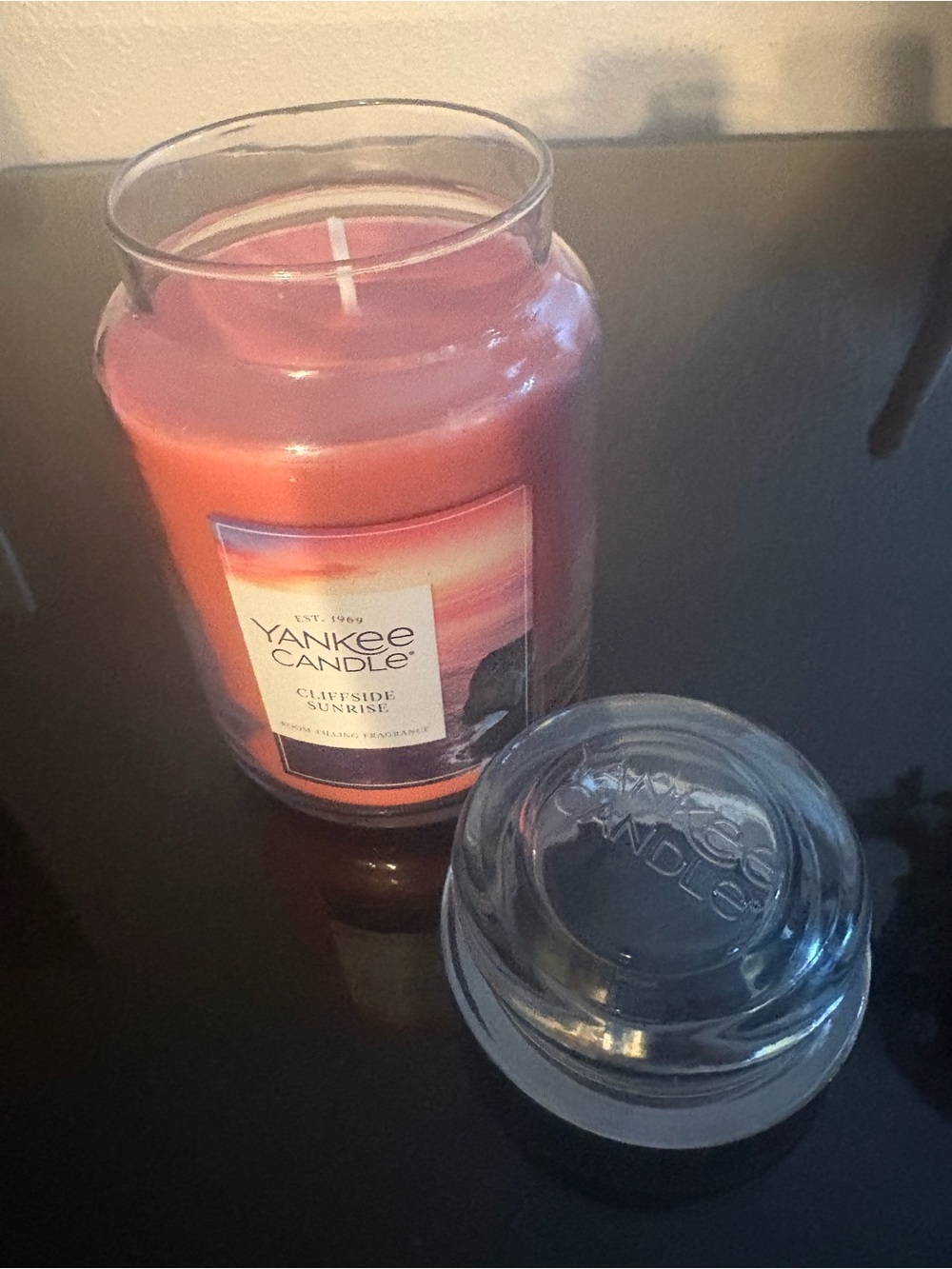 Yankee Candle Glass Jar with Glass Lid